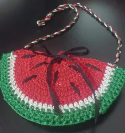 Sevimli Karpuz Çocuk Çantası