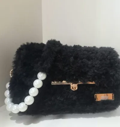 Peluş Omuz Çantası